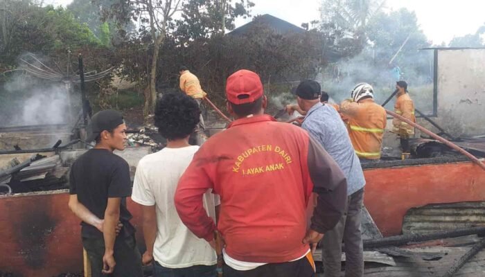 Satu Unit Rumah Ludes Terbakar di Dairi