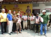 Bersama Perkumpulan Eng Chun Kong Sho, Ketua DPRD Medan Bagikan 500 Paket Beras