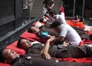 Rangkaian Kegiatan Baksos HBA yang ke-63, Kejati Sumut Gelar Donor Darah