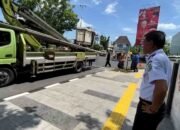 Kadis Langsung Turun ke Jalan, Dishub Medan Pasang LPJU di Sejumlah Titik di Kota Medan