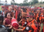 Ulos Sepanjang 1000 Meter Akan Diarak Keliling Danau Toba Selama 3 Hari