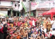 Tidak Peduli Ditengah Kondisi Banjir, Masyarakat Kampung Aur Semangat Gelar Upacara HUT Ke 78 Kemerdekaan RI