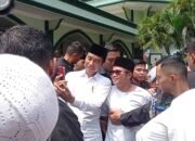 Dikawal Ketat, Presiden RI Saat Bertemu Warga di Masjid Musanif