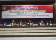 Pemkab Langkat Gelar Rakor Forkopimda dan Forkopimca Dalam Pencegahan dan Penyelesaian Konflik Sosial