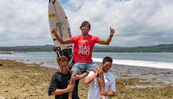 Cocona Kawase Juarai WSL Nias Pro 2023