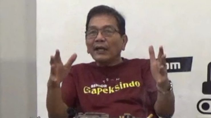Foto: Ketua Umum Gapeksindo Sumut, Erikson Tobing saat koordinasi terkait PBJ Sumut di dante cafe Jalan Saudara Kota Medan, Kamis (07/09/23). (kedannews.com/aris).