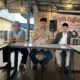 Foto: Caleg DPR RI Dapil Sumut III dari Gerindra H. Sugiat Santoso, SE., MSP saat pidato pada acara silaturahmi dengan pengurus Badan Koordinasi Pemuda Remaja Masjid Indonesia (BKPRMI), Jumat (29/9/2023). (kedannews.com/istimewa).