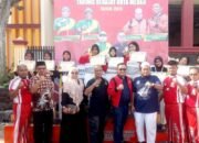Medan Marelan Juara Umum Cabang Olahraga Tarung Derajat Porkot Medan