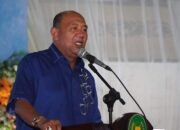 Plt Bupati Langkat Meminta Para Guru Menanamkan Ahklak Saat Pidato di Acara Temu Pendidik Nusantara X