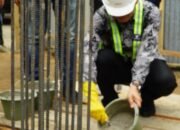 Sekdakab Langkat Meletakkan Batu Pertama Pembangunan LabKesda Dinas Kesehatan