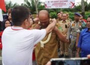 10 Kades se-Sirapit Menyatakan Siap Dukung Syah Afandin Menjadi Bupati Langkat 2024-2029