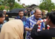 Syah Afandin Didoakan RKA dan Masyarakat Hinai Kembali Pimpin Langkat saat Menghadiri Pesta Rakyat