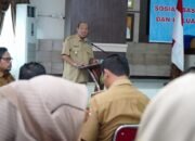 Plt Bupati Langkat Syah Afandin Buka Sosialisasi Program  Bunda Asuh Stunting