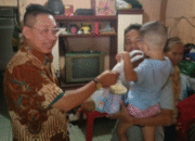 Wong Chun Sen Kembali Kunjungi Balita Stunting di Medan Timur