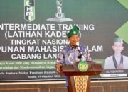 Syah Afandin Hadiri LK II Nasional HMI Langkat