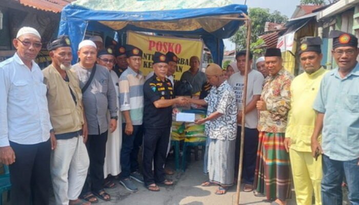 LLMB Kota Medan Serahkan Bantuan Korban Kebakaran di Marelan