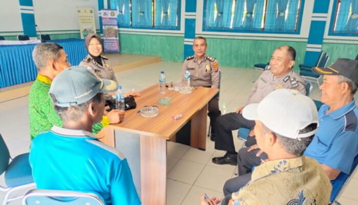 Polrestabes Medan Ajak Kades Tanjung Rejo dan Warga Jaga Kamtibmas