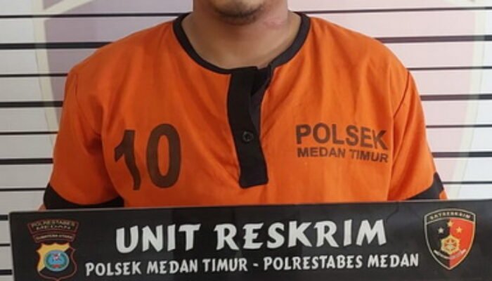 Maling Motor di Jalan Pimpinan Diringkus Polsek Medan Timur
