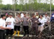 Polda-Pemprov Sumut Tanam 10 Ribu Pohon Mangrove di Langkat