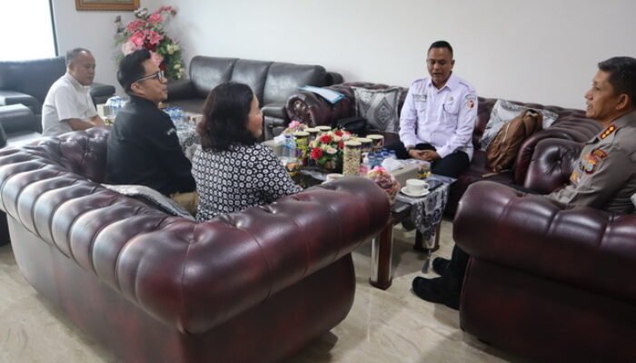 Kapolrestabes Medan Terima Kunjungan Bawaslu Deli Serdang&nbsp;