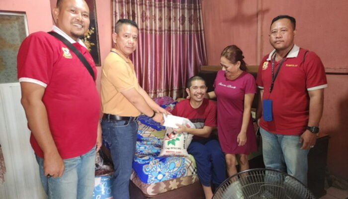 Ketua Pewarta Kembali Jenguk Mantan Wartawan Mengalami Stroke