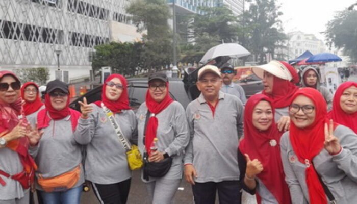 IKAL SMAN 6 Medan Gelar Jalan Sehat dan Senam Pagi Bersama