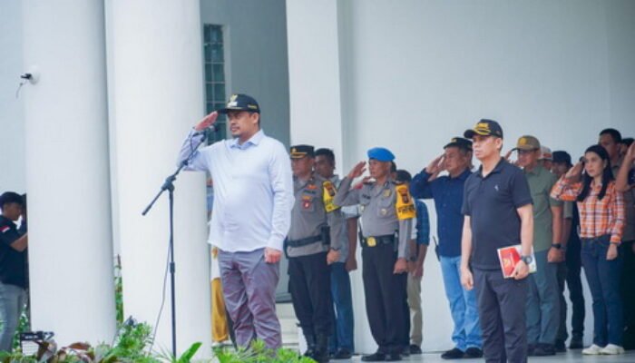 Bobby  Nasution Pimpin Apel Penertiban APK: Dukung Pemilu Aman dan Menggembirakan