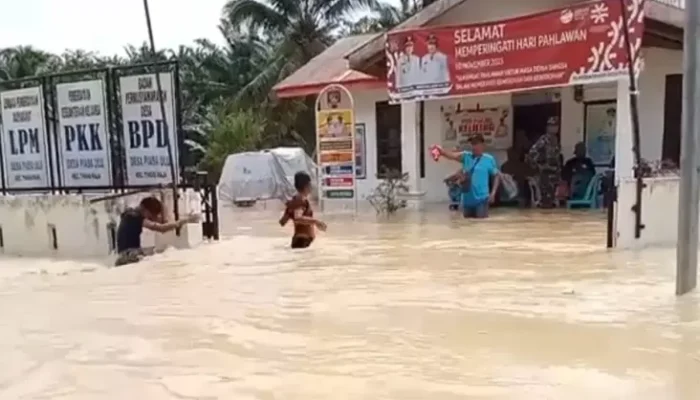 Banjir Rendam Rumah dan Fasilitas Umum di Asahan