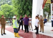 Ketua DPRD Tinjau Rehabilitasi Alun-Alun Kota Tanjungbalai
