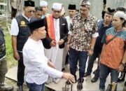 Haris Kelana Letakkan Batu Pertama Pembangunan Pesantren Al Muflihun Tahap II