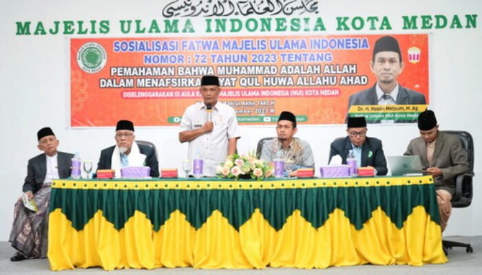 Pemko Medan Apresiasi Sosialisasi Fatwa MUI No 72 Tahun 2023