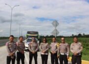 Polres Langkat Lepas 2.000 Santri Ikuti Gebyar Seni Budaya di Istana Maimun