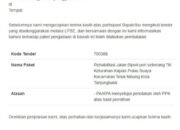 Dinas PUPR Tanjungbalai Tender Ulang Proyek Jalan Sipori-pori