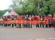 Ulos 1.000 Meter Terbentang di Monas