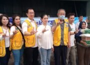 Lions Club Medan Raya Bersama Dua Caleg Gelar Baksos