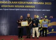 Kejati Sumut Raih Pemenang I Kategori Pengelolaan BMN Produktif dari DJKN