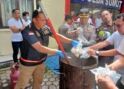 Poldasu Terus Buru Jaringan Narkoba, Terbaru 2.112 Tersangka Ditangkap