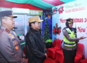 Pj Gubernur bersama Forkopimda Sumut Kunjungi Gereja dan Tinjau Pos Pam Nataru