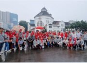 IKAL SMAN 6 Medan Senam Pagi Bersama dan Pengukuhan Pengurus
