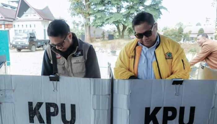 KPU Dairi Gelar Simulasi dan Sosialisasi Pemungutan Suara