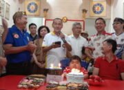 Wong Chun Sen Tinjau Pengobatan Gratis Suhu Ahan di Jalan Negara Medan