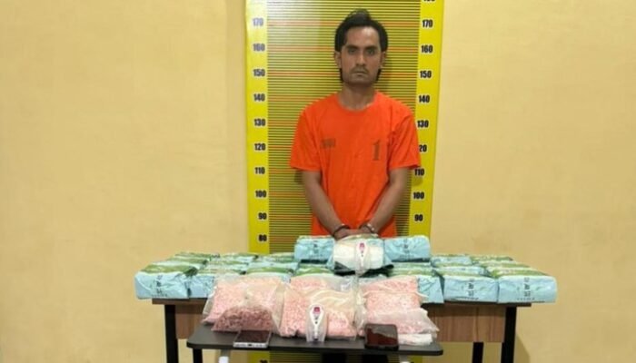 Polda Sumut Ringkus Bandar Narkoba, 28 Kg Sabu dan 14 Ribu Ekstasi Disita