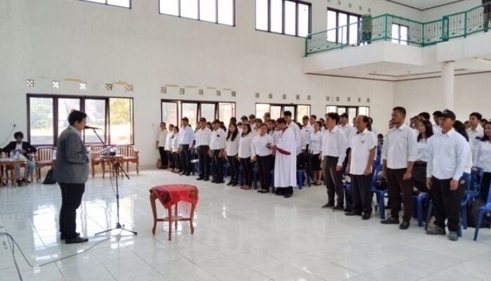 Panwaslu Pangururan Lantik 113 Pengawas TPS 