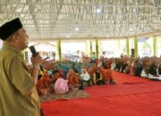 Ribuan Jemaah Pengajian Al-Hidayah sambut Syah Afandin di Sei Bingai