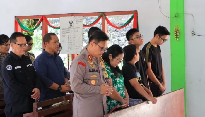 AKBP Dr. Bernhard Laksanakan Ibadah Minggu Kasih di GKPA