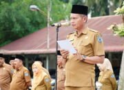 Asisten I Setdakab Labuhanbatu Pimpin Apel Gabungan 