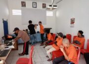 Warga Binaan Rutan Sidikalang Peroleh Layanan Rekam KTP-el