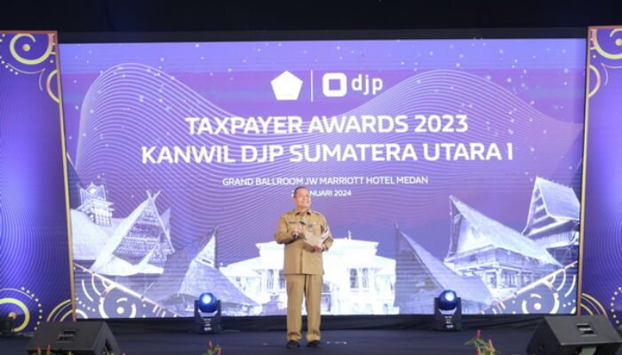 Taxpayer Awards 2023 DJP Sumut I Digelar untuk Apresiasi Wajib Pajak