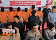 6 Pelaku Begal Diamankan Polsek Medan Barat, 5 Diantaranya Masih Pelajar
