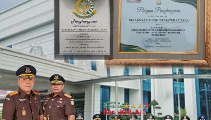 Kejati Sumut Peringkat II Berkinerja Baik Bidang Pidmil